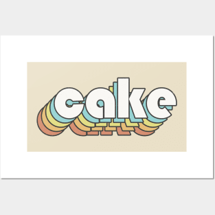 Retro Cake Posters and Art